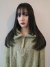 【実習/就活に黒染めではない】暗髪カラー+うる艶トリートメント