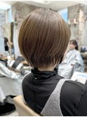 「岩田莉奈」ナチュラルショート20代30代40代50代小顔ヘア
