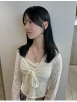 トーチ(torch)&nbsp;【大須　上前津　栄】潤髪・艶ブラックカラー・韓国ヘア