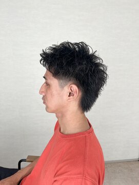 フルールバイアヴァンスクロス(Flulu by avance. cross) スパイキーパーマ