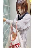 前髪.マルチダボブ.ピンクベージュ.インナーグレージュ/.mood43