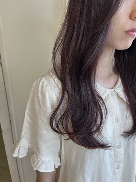 アズーア ヘアーアンドスパ(azure hair&spa) 秋もオススメ◎カシスレッド