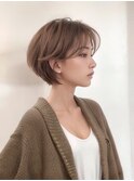 若見えショートボブ