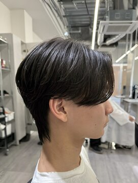 ビカムメンズヘアー 栄店(become men's hair) ニュアンスパーマ曲がる縮毛矯正名古屋