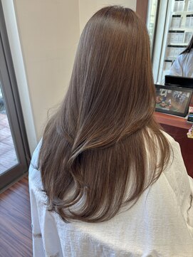 ル シェリア ケイ(Le cherien K) 好印象艶ロング/ナチュラルブラウンベージュ