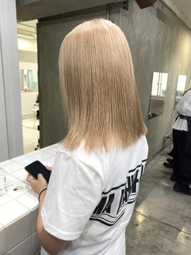 アフターニュース 新潟(afternews) ダブルカラー/ブロンドベージュ/ケアブリーチ/ハイトーン/韓国