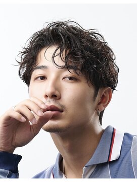 アストラ(ASTRA) MEN’S HAIR/波巻きツイストスパイラル/リバースセンターパート