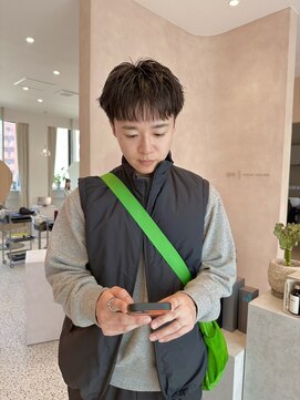 オン キャナルシティ博多前店(on) 【博多の哉汰】メンズショート！前髪上げ下ろし可能！