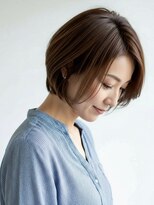 フープ 川越(hoop)&nbsp;川越/ショート/ボブ/ハイライト/白髪ぼかし/白髪染め