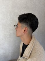 ブランカヘアー 西尾(BLANCA HAIR)&nbsp;外国人風くせ毛オールバックフェード