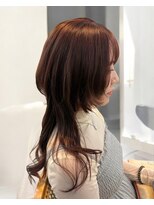 ウリ 横浜(uli)&nbsp;ハイレイヤーウルフ×艶髪カラー