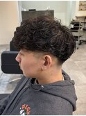 MEN’S HAIR/波巻ツイストスパイラル/スペインカール/伊勢崎