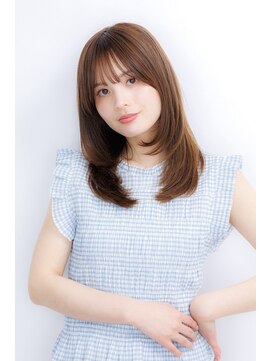 クロエ 堀江(Cloe) ナチュラルハイレイヤースタイル