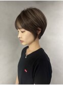 ICY秋成「骨格矯正ショート&ハイライト」