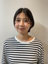 シアアルン 新小岩店(SHEER alun)&nbsp;◆ 【ナチュラル美人】耳かけショートボブ×地毛風【新小岩】