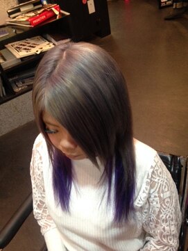 ゾーマ(ZOUMA) シルバー グレー パープル 派手髪人気色