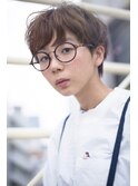 マッシュベースのパーマショート　心斎橋labyrinth美容室