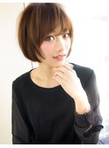 小顔に!可愛く!ナチュラルショートヘア