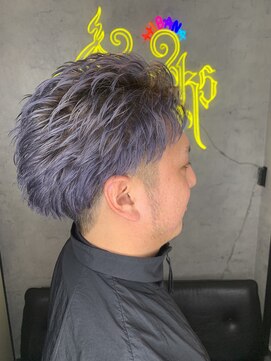 スパークスヘア(Sparks hair) メタリックパープル