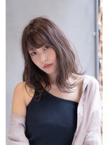 アメリ 新宿(Ameri)&nbsp;Ameri 大人色っぽセミロング　イルミナカラー　【新宿】