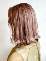 アイティー バイ アルバム 中野店(IT by ALBUM) ピンクベージュ_オリーブカラーハイライトカラー_ba306182