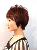 ナチュラルショートボブ