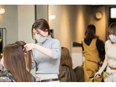 お客様に似合った最旬のヘアスタイルをすば抜けた技術で実現！