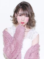 ラックスビー 鹿児島店(LUXBE)&nbsp;大人可愛い耳掛けパーマヘア【LUXBE　鹿児島店】