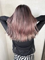 アルマヘア(Alma hair)&nbsp;ピンクバレイヤージュ