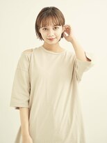 エンタク 新宿三丁目店(enntaku)&nbsp;ボブ/カーキグレージュ/マッシュショート/大人かわいい[新宿駅]