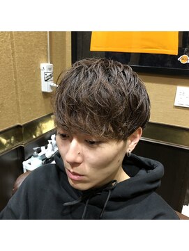 ヒロギンザバーバーショップ 大宮店(HIRO GINZA BARBER SHOP) マッシュスタイル