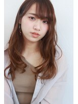 クシュ 所沢東口店(kusyu...)&nbsp;内巻きワンカール×こなれヘア×ミルクティーブラウン×所沢