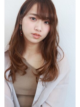 クシュ 所沢東口店(kusyu...) 内巻きワンカール×こなれヘア×ミルクティーブラウン×所沢