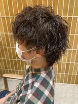 ソウスシア(SOURCE cia)&nbsp;ツイストスパイラルショートウルフ【佐藤和弥】