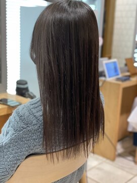 エムプラス センター北(M.plus) ダークブラウン/ストレートパーマ