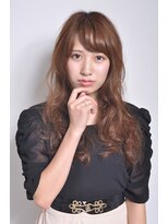 アディクト 東陽町西口(addict)&nbsp;大人可愛いゆるふわパーマ＿ダークベージュ＿ロング［東陽町］