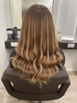 ヘアーデザイン ジェルム(Hair Design germe) ハイライトで明るく！　--RINA--