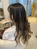 ヘアーリゾートラシックアールプラス(hair resort lachiq R+)&nbsp;《R+》インナーカラー/ミルクティベージュ