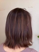 ヘアーメイク ドット(HairMakeDOT)&nbsp;ピンクオレンジ/外ハネ