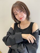 トルネード(TORNADO) 韓国風ボブ レイヤーボブ フェイスレイヤー 外ハネパーマ t511