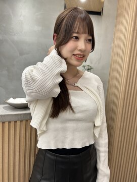 グロー 大宮(GLROW) 顔周りカット ワイドバング 前髪 haruhi【大宮】