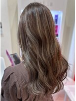 プログレス ひばりヶ丘店(PROGRESS)&nbsp;『ash×beige』デザインカラー×ハイライトデザイン /30代/40代