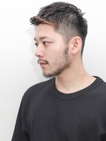 ルックグッドストア(LOOK GOOD STORE) アッシュブラックマッシュパーマウルフ波巻きカルマパーマ420