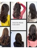 西/韓国風/コテ巻き風パーマ/デジタルパーマ/髪質改善/パーマ