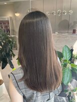 ミズチャーム(Ms.CHARM)&nbsp;サラ艶ロング/透明感カラー/ショコラブラウン