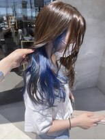 アレクサンドル オブ カラーズ トヤマ(ALEXANDRE OF COLORS TOYAMA)&nbsp;ブルーインナーカラー