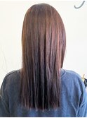 20代30代40代ダブルカラー立体感グラデーションショコラブラウン