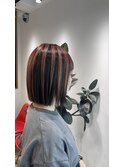切りっぱなしボブ