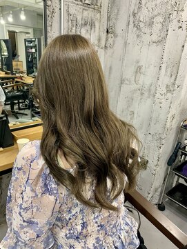 ミコ(MICO hair) ブリーチなしオリーブグレージュ
