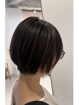 ラナホンジン(Lana HONJIN)&nbsp;韓国風/透明感カラー/オリーブベージュ/前髪/小顔カット